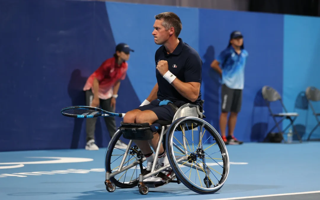 Gaëtan Menguy, champion du monde de tennis fauteuil 2017 - Photo DR