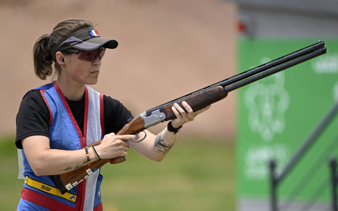 Noémie Battault, championne de France de tir sportif - Photo DR