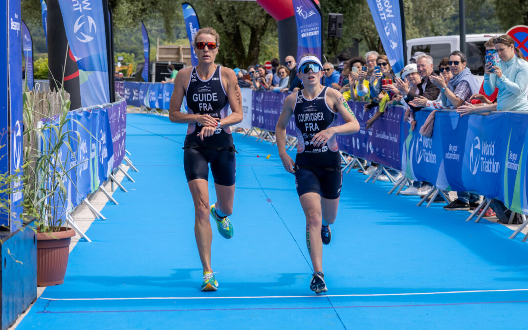 Anne Henriet, guide de para-triathlon - Photo DR