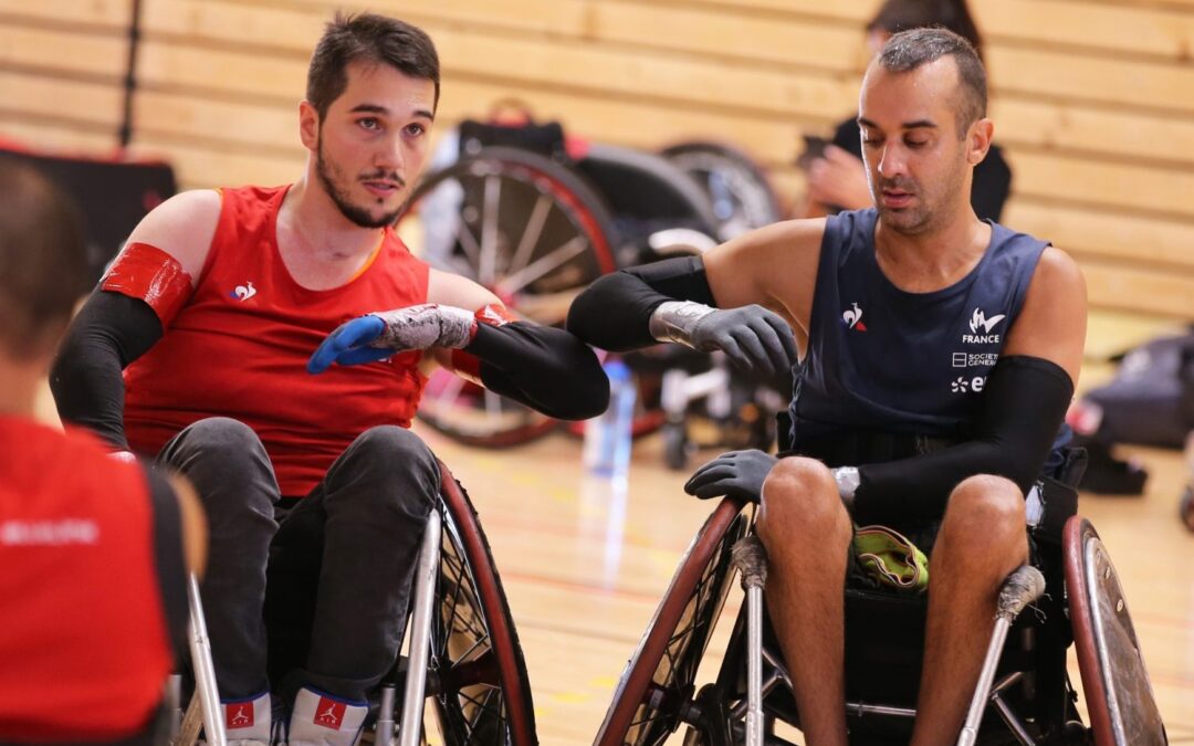 Jordan Ducret, joueur français de rugby fauteuil - Photo DR