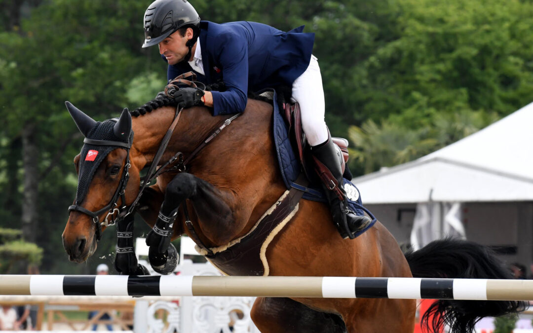 Olivier Perreau, champion de France jeunes cavaliers - Photo DR