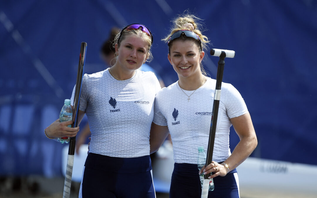 Axelle Renard et Eugénie Dorange : un exemple de mariage réussi entre Franche-Comté et Bourgogne ! Photo : Jean-Marie HERVIO - KMSP