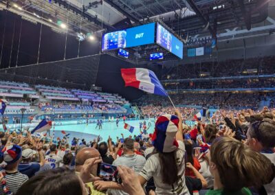 Le match et les tribunes en image - DR