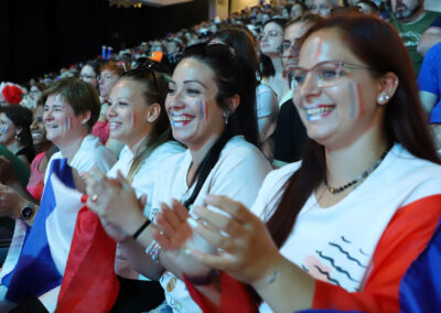 Le match et les tribunes en image - DR