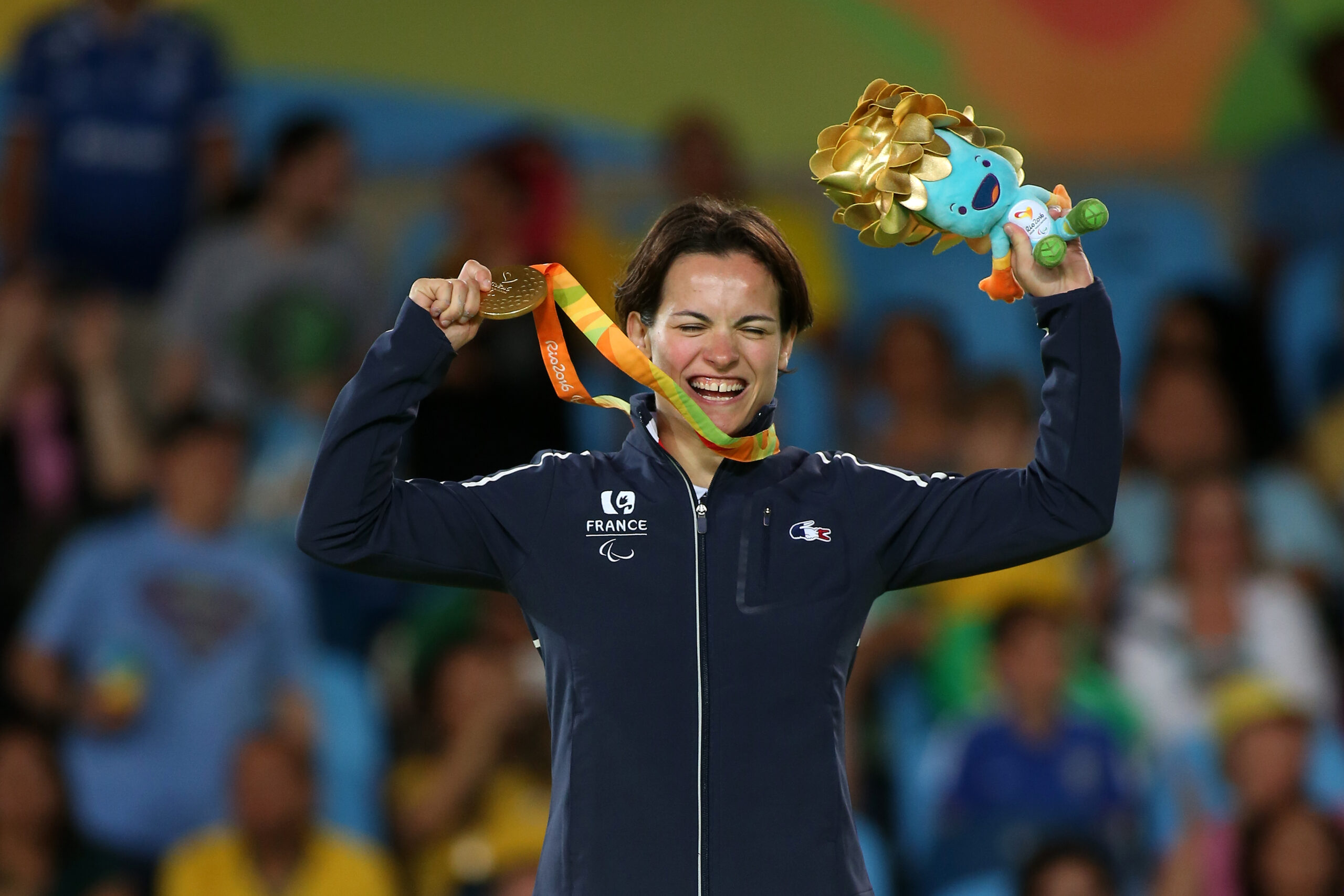 Sandrine Martinet avait été sacrée à Rio en 2016. Photo : DR