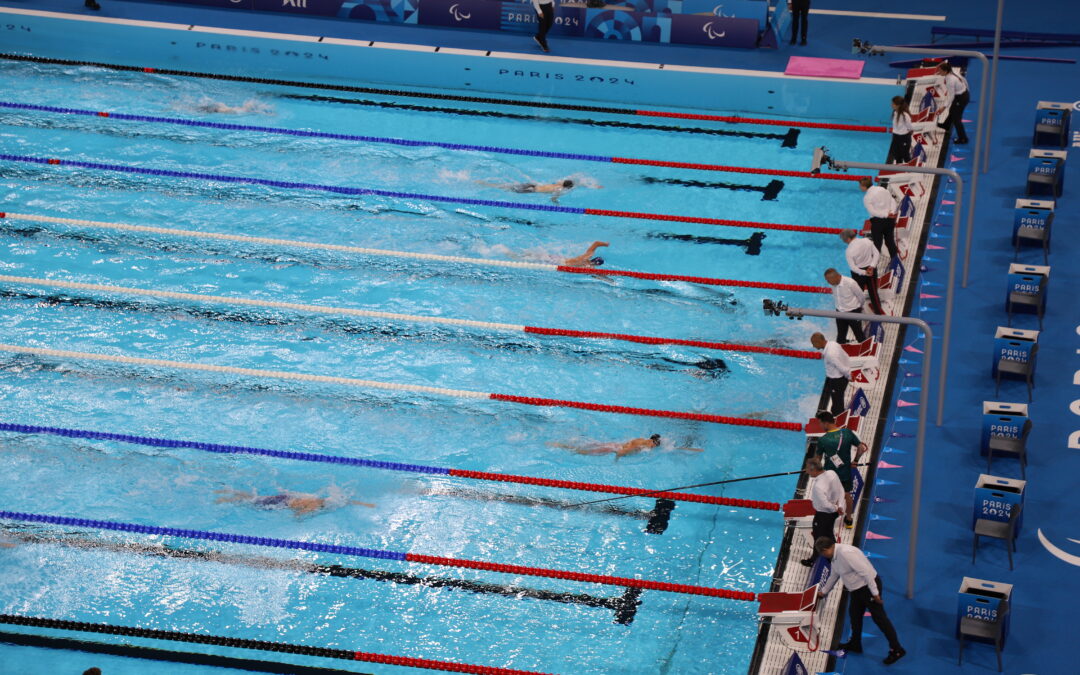 Axel et Kylian Portal ont tous les deux remporté une médaille au 400 mètres nage libre. Photo : Océane Lavoustet