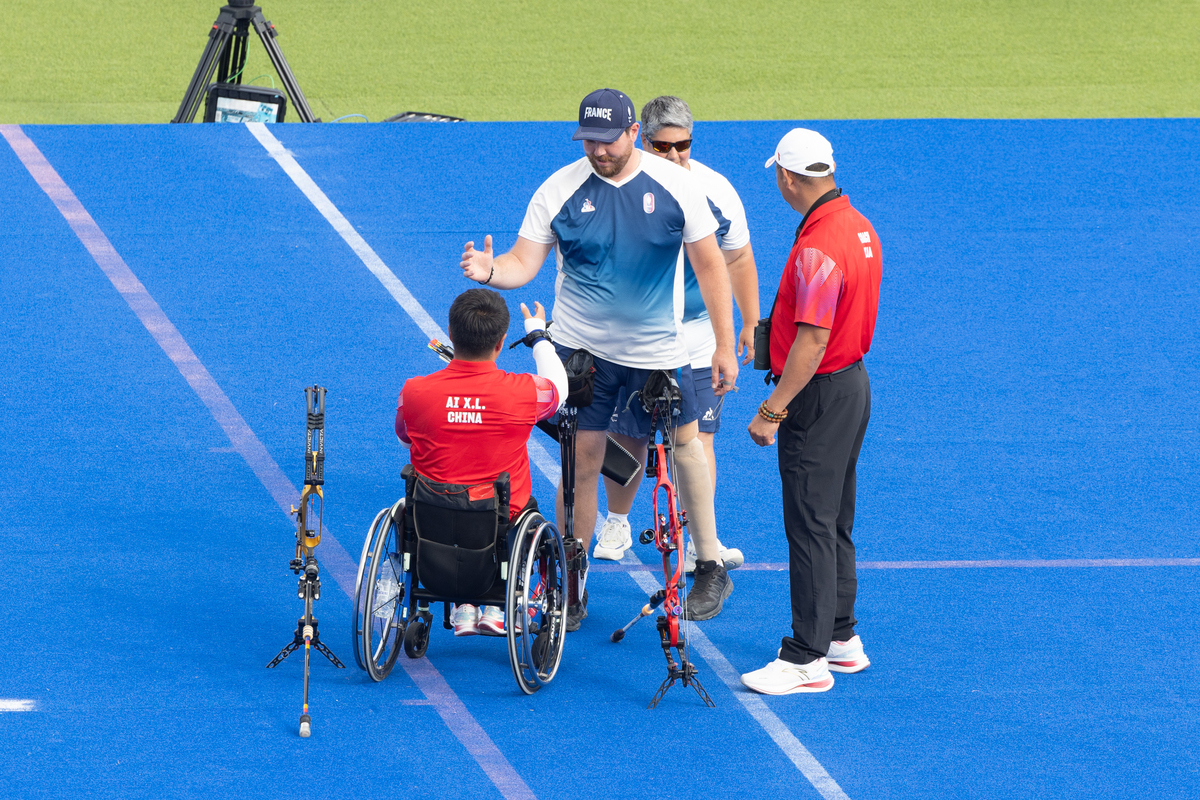 Eliminé en huitième de finale en simple, en quart de finale en double, Maxime Guérin repart de Paris sans médaille. Photo Xavier Ducordeaux.